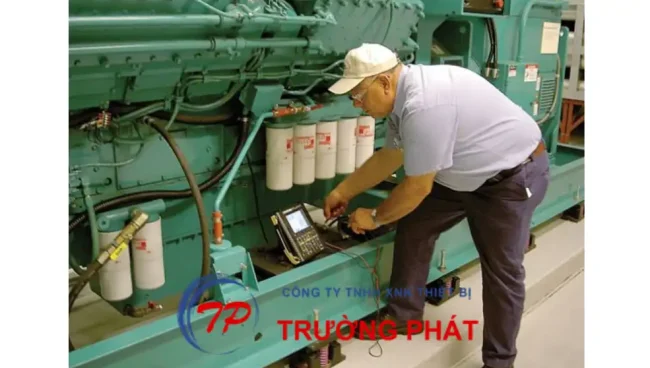 Hệ thống bơm nước làm mát máy phát điện