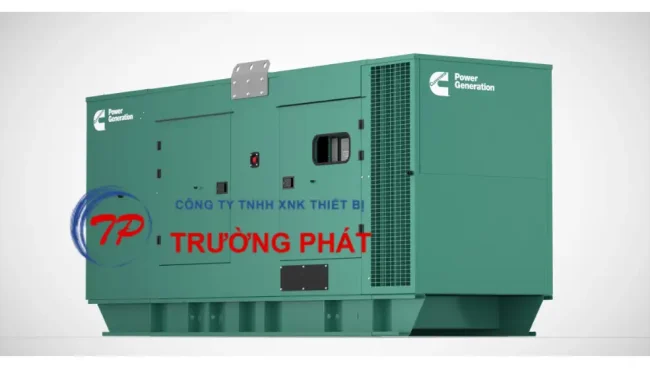 Máy phát điện Cummins có vỏ chốn ồn
