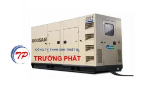 Máy phát điện Doosan có vỏ chống ồn