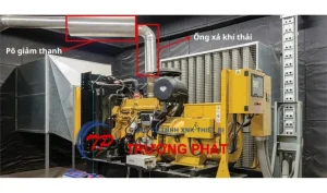 Ống khói kết hợp pô giảm thanh