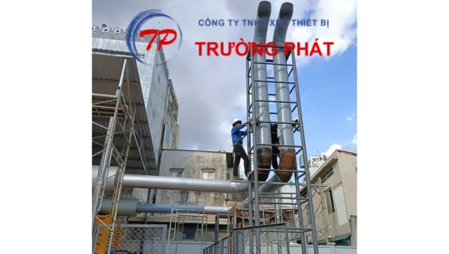 Ống khói máy phát điện