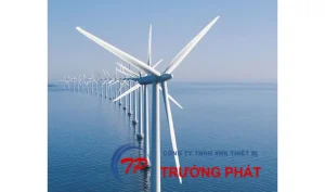 Hệ thống tuabin gió ngoài đảo