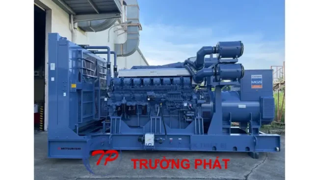 Máy phát điện Mitsubishi chạy dầu công suất lớn