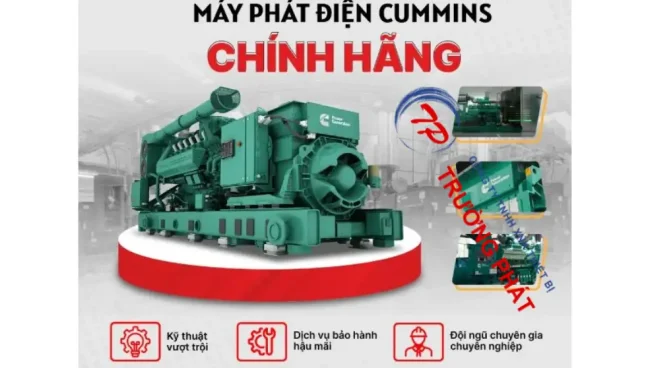Mua máy phát điện Cummins chính hãng