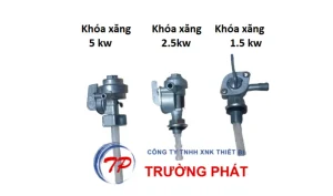 Khoá xăng máy phát điện cho các công suất khác nhau