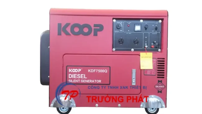 Máy phát điện chạy dầu Koop KDF7500Q
