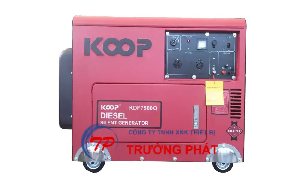 Máy phát điện chạy dầu Koop KDF7500Q