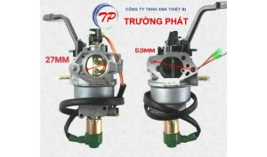Bình xăng con cho máy phát điện