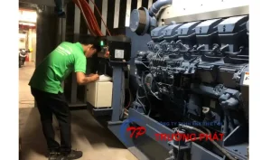Ghi chép nghiệm thu việc lắp đặt máy phát điện
