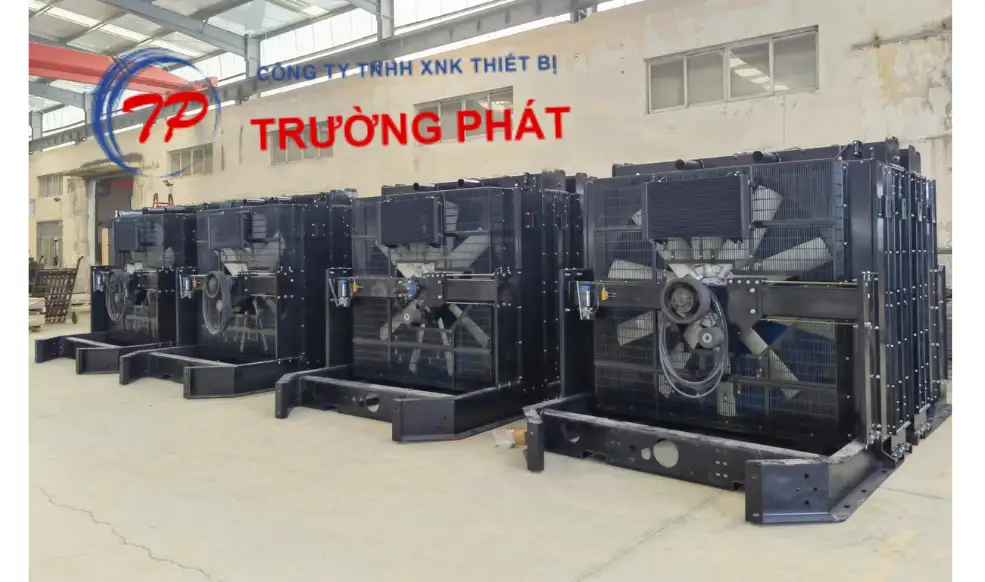 Két nước làm mát máy phát điện